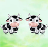 Cow Stud Earrings