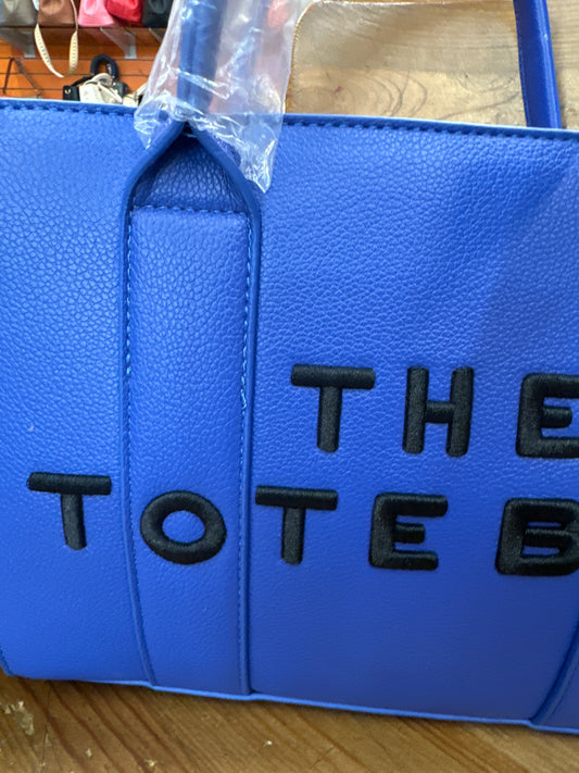 Tote bag Blue