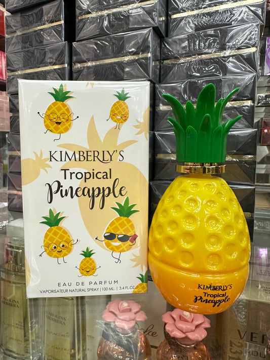 Kimberly's tropical, pineapple perfume