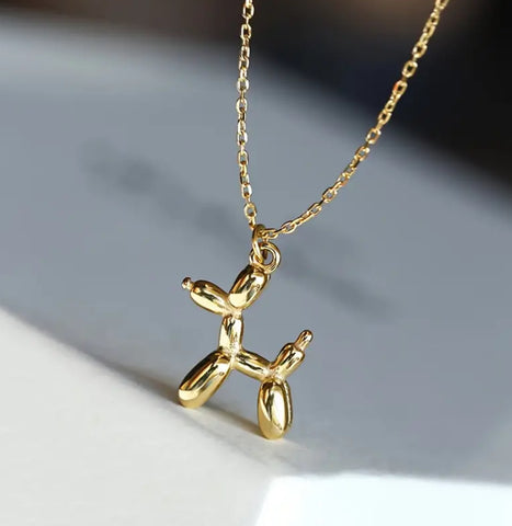 Balloon Dog Necklace