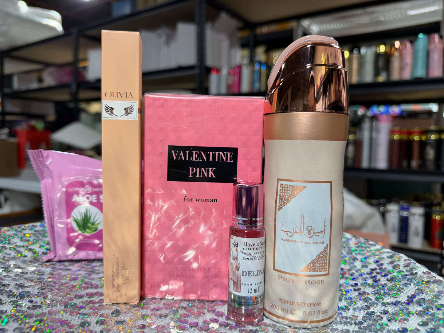 Valentine’s Designer-Inspired Perfume Set (5-Piece Gift Bundle) | $35 Limited Edition 💘