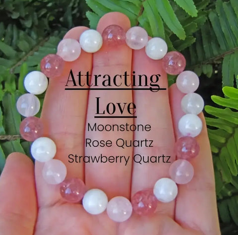 Attracting love  Moonstone Bracelet