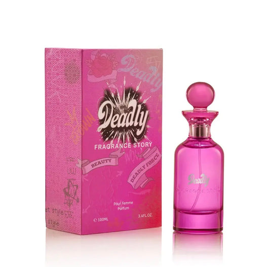 Fragrance Story Deadly Women Eau de Parfum Spray for Women 3.4 oz