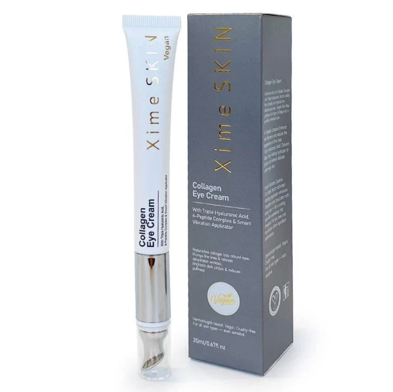 XIME SKIN - Collagen Eye Cream Smart Wand Applicator