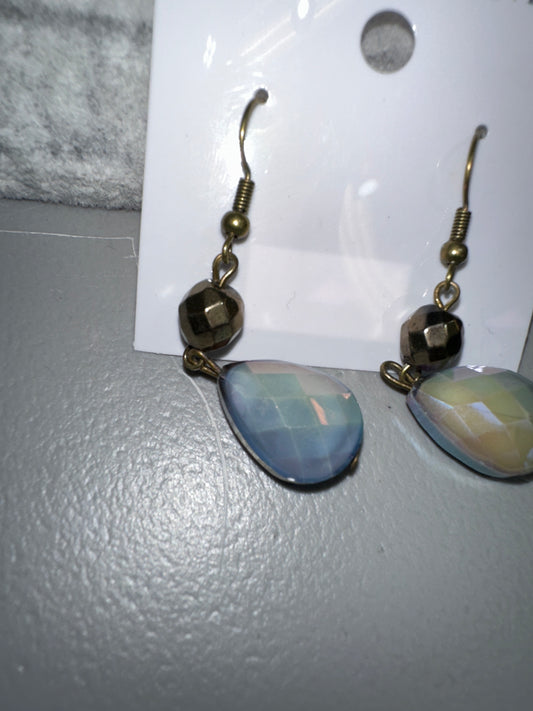 Mother of Pearl long earrings