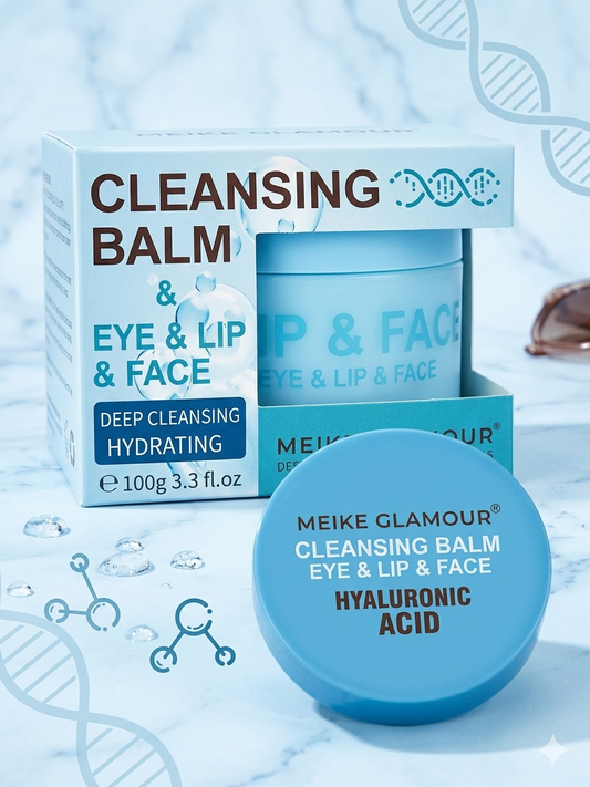 MEIKE GLAMOUR Cleansing Balm – Eye, Lip & Face (Hyaluronic Acid)