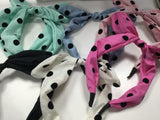 Poke dot headband