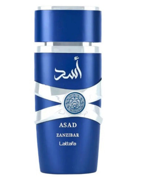 Lattafa Men's Asad Zanzibar EDP 3.4 oz Fragrances