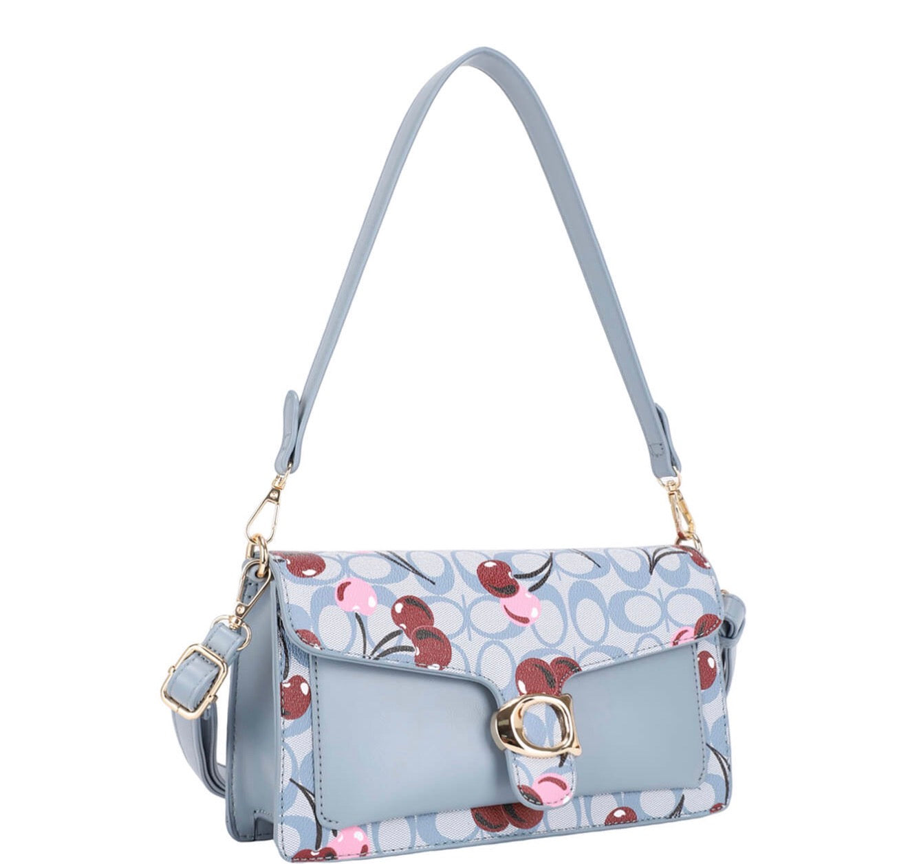 Cherry Pattern Design Shoulder Bag ZM-20723B