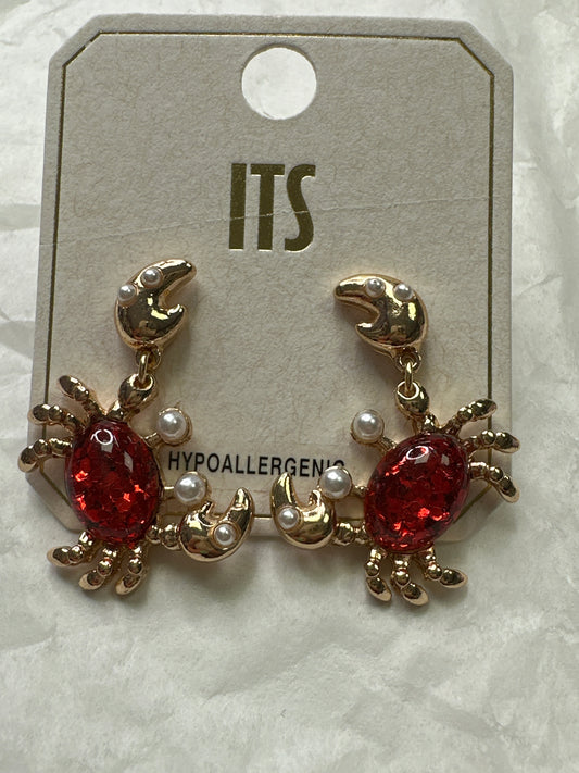 Crab 🦀 Earrings
