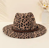 Vintage Fedora Leopard HAT