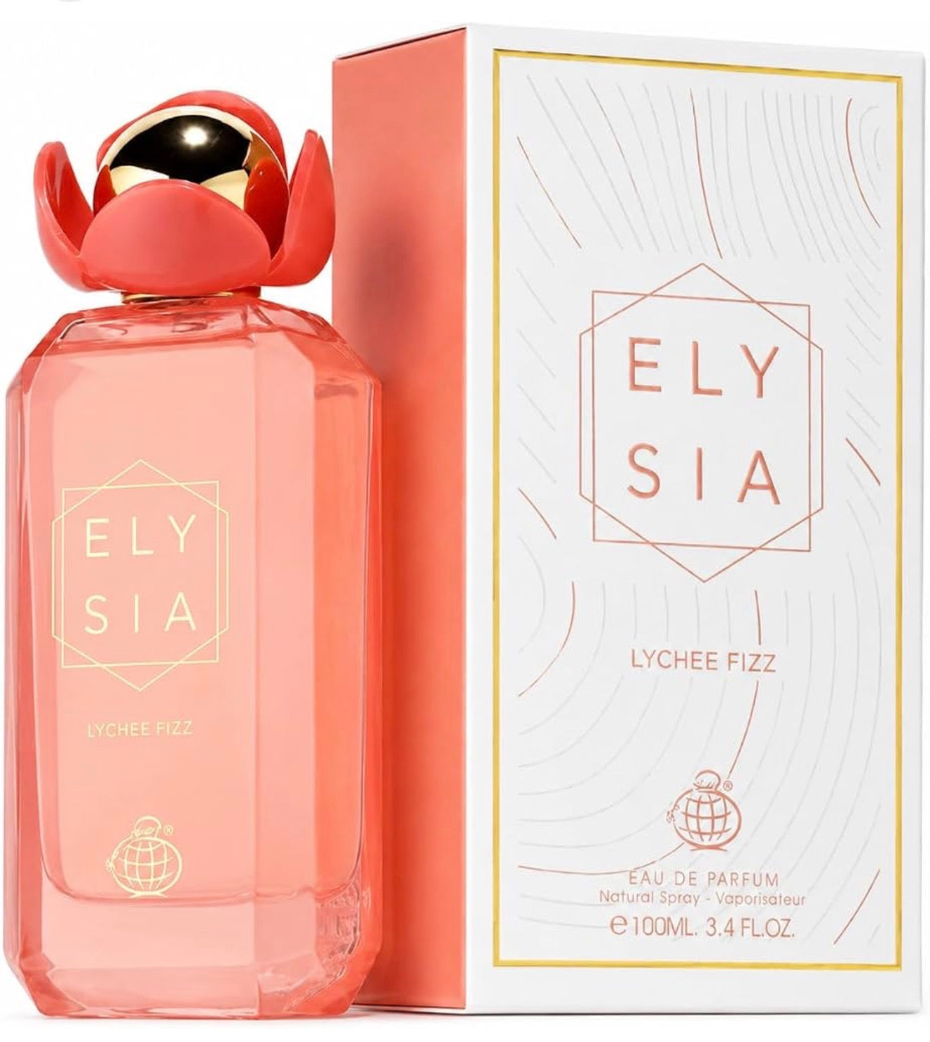 Fragrance World - Elysia Lychee Fizz EDP Unisex 3.4oz
