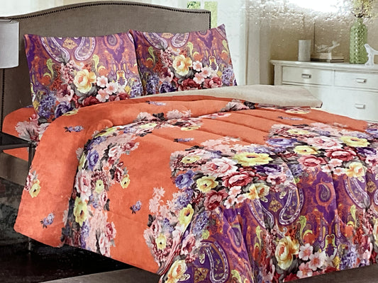 Iris borrego 3PC BEDSPREAD - QUEEN