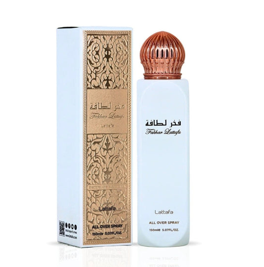 Fakhar Women All Over Spray 150ml (5.07 Oz) By Lattafa | A Scent That Blooms Fearlessly