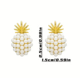 Pineapple earrings