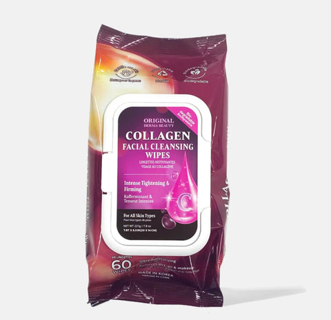 Original Derma Beauty | Collagen Cleansing Wipes (Biodegradable)