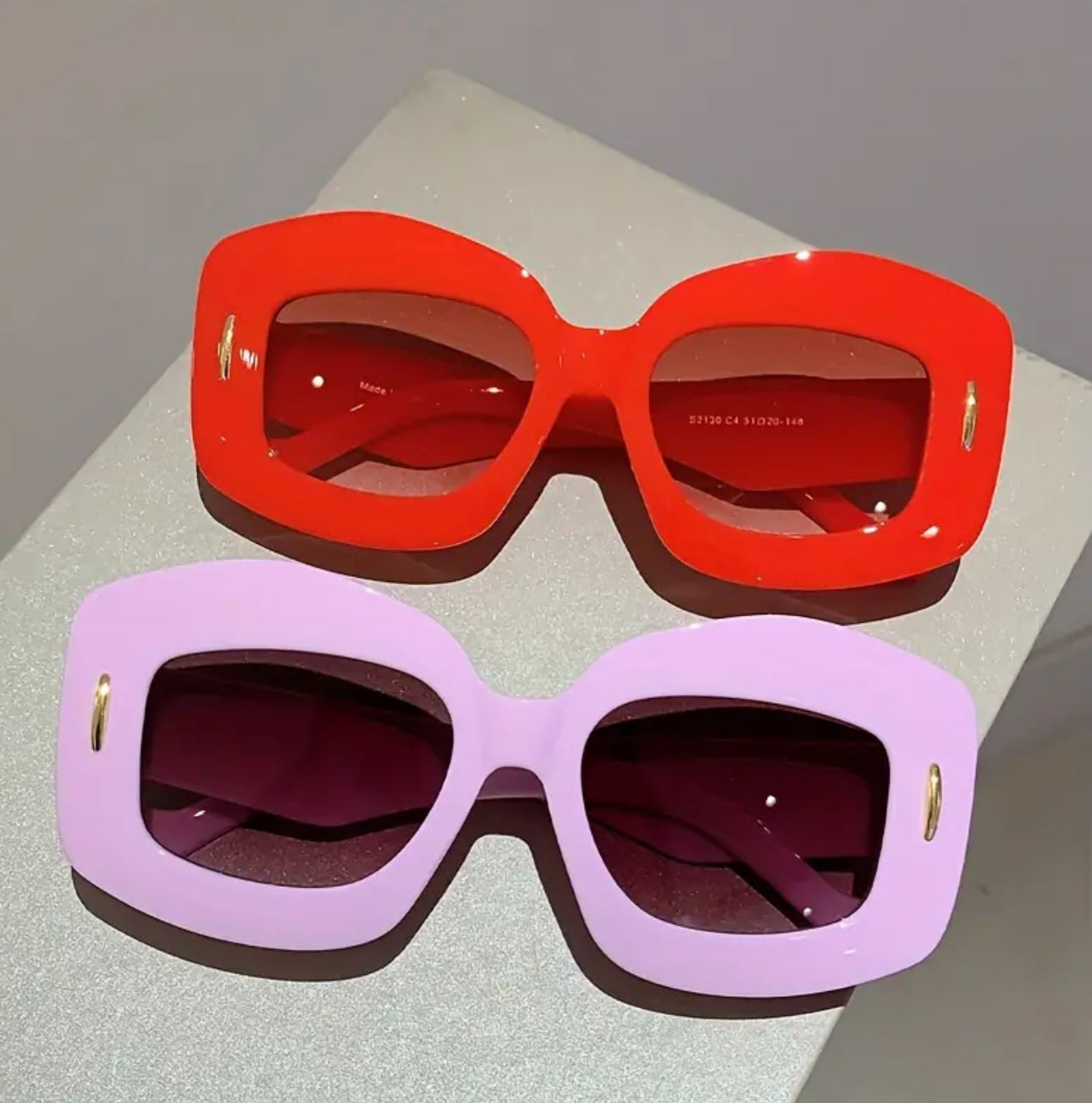 Retro Chunky Sunglasses