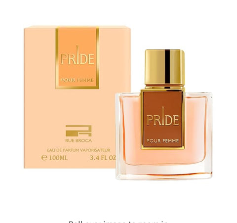 Pride Pour Femme Eau de Parfum | Luxurious Long-Lasting Women's Perfume | French-Inspired Fragrance with Green Apple, Jasmine, & Vanilla