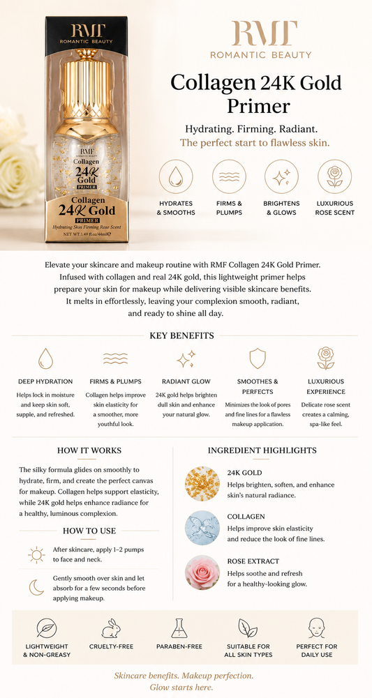 RMF Romantic Beauty Collagen 24K Gold Primer