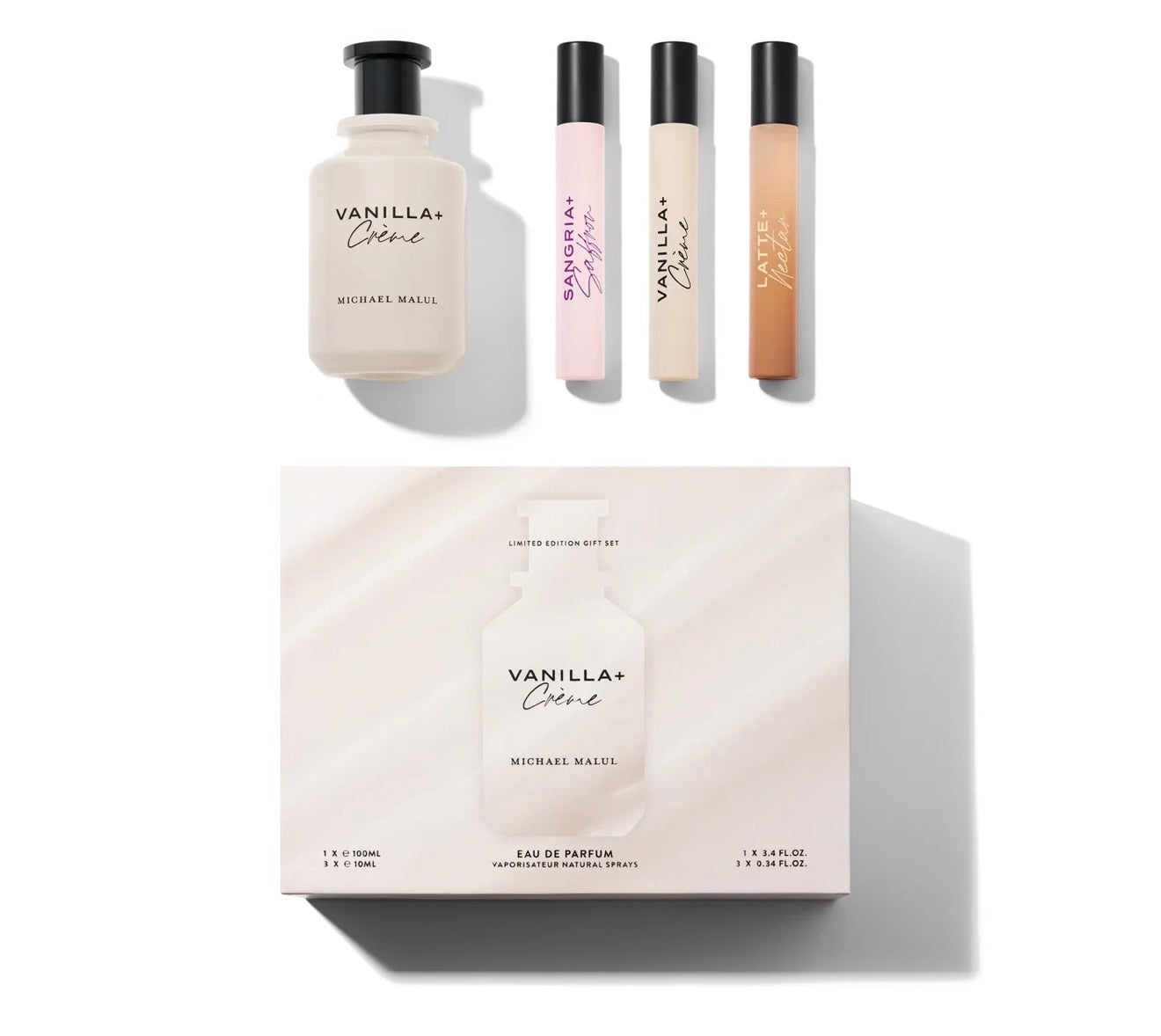 VANILLA+CRÈME Gift Set Warm, Velvety, Floral