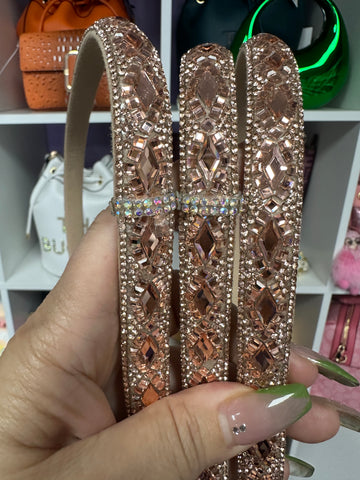 Rhinestone Hat Belt