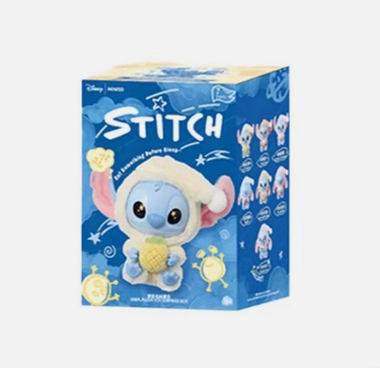 2025 Stitch Eat Something Before Sleep Series Plush Blind Box - Stitch Plush Hot