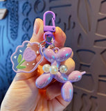 Pearl KAWAII Cartoon Balloon Dog Key Chain