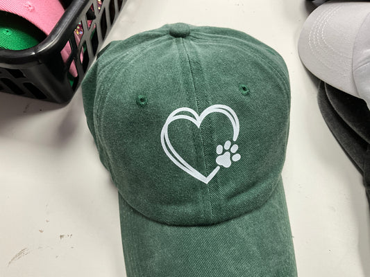 Paw on the side  Hat