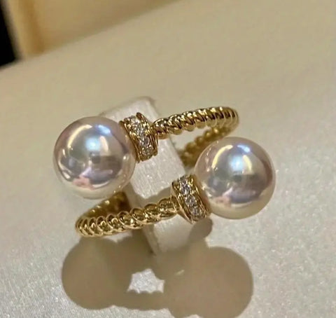 Tiffany's pearls Ring