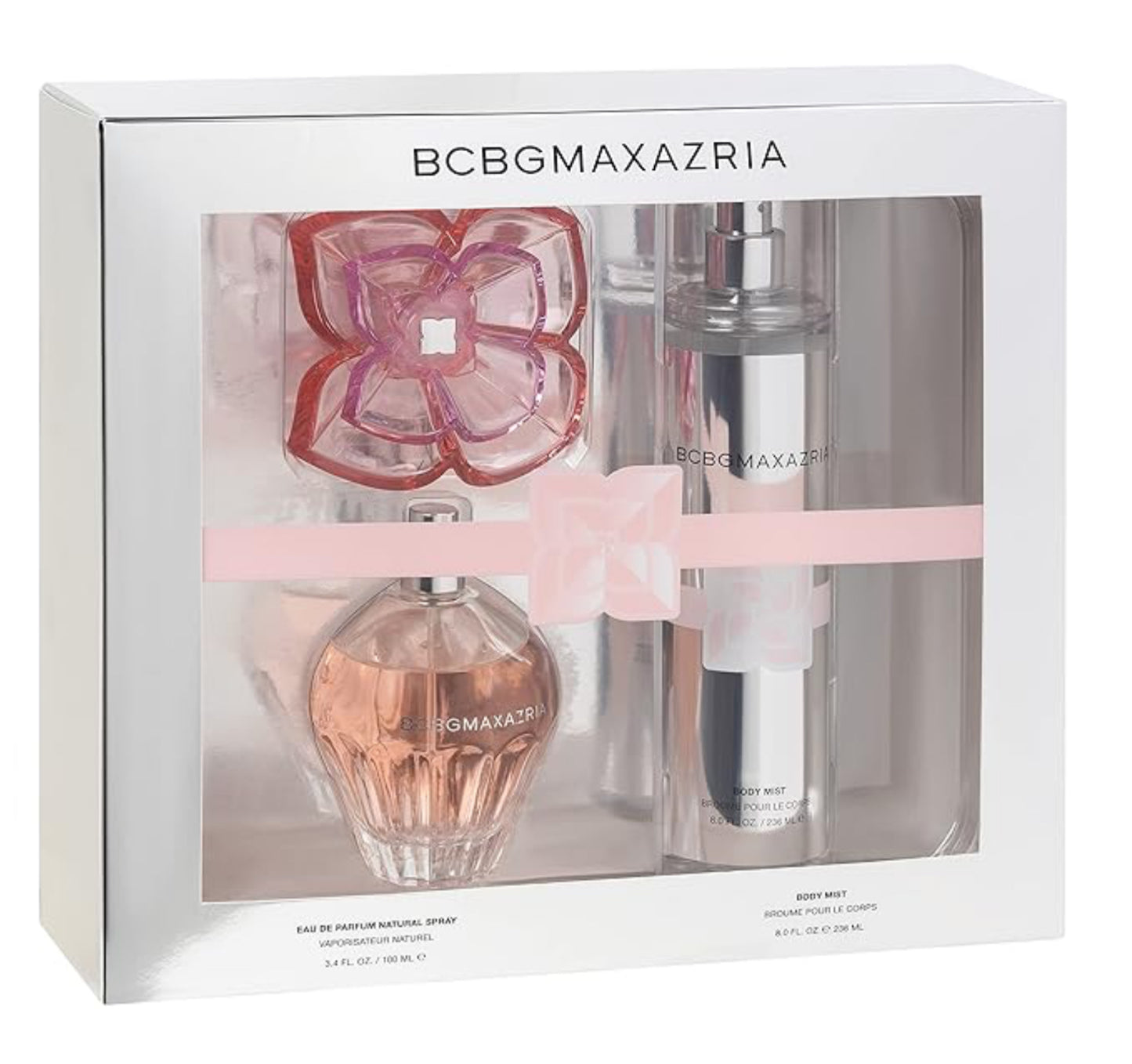 BCBGMAXAZRIA - 2 Piece Fragrance Giftset for Women - Classic - (3.4oz/100ml EDP Perfume + 8oz/236ml Body Mist)