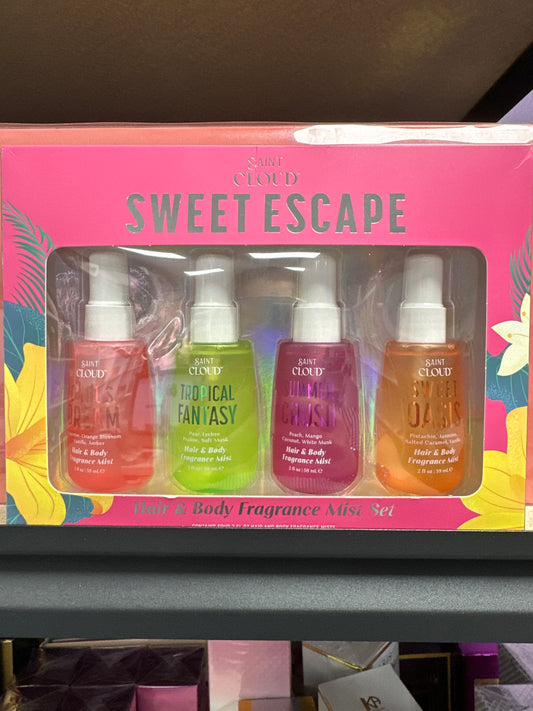 Saint Cloud Sweet Scape - Hair & Body Fragrance Mist Set