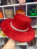 Flattop Hat with Rhinestones