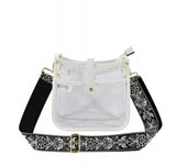 Guitar Strap Clear Crossbody Bag