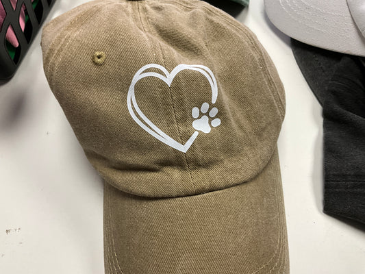 Paw on the side  Hat
