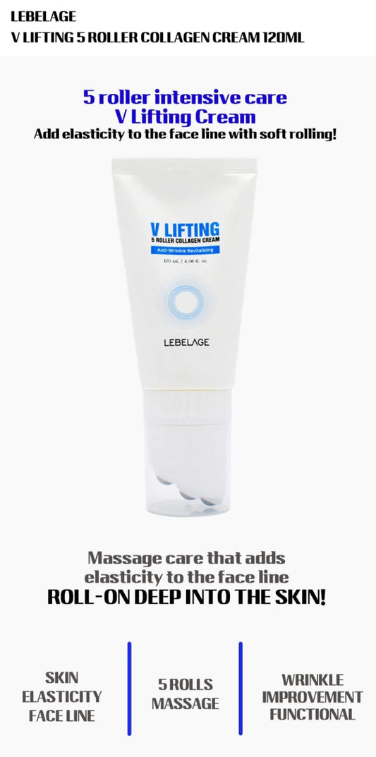 LEBELAGE V Lifting 5 Roller Collegen Cream