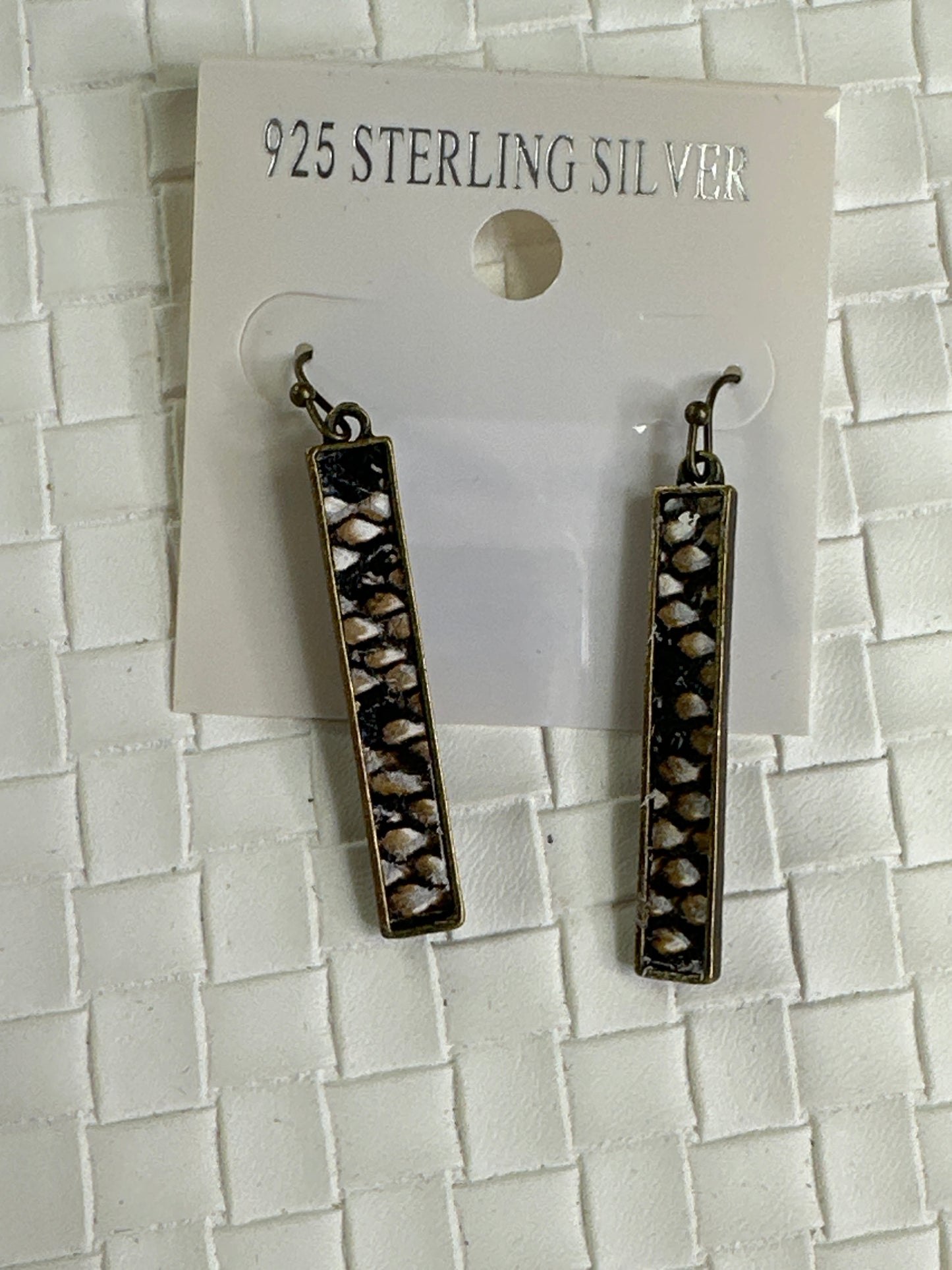 Animal Print Earrings 1