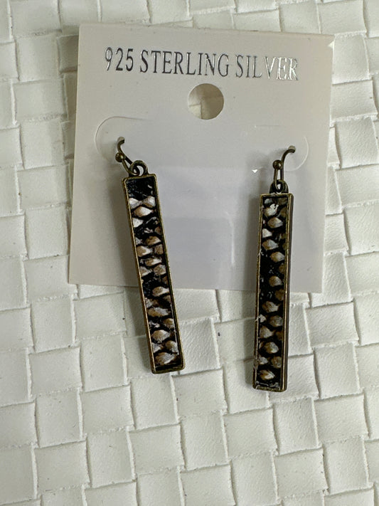 Animal Print Earrings 1
