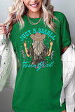 Just a Small Town Girl Camo Plus Heavy Cotton Tee