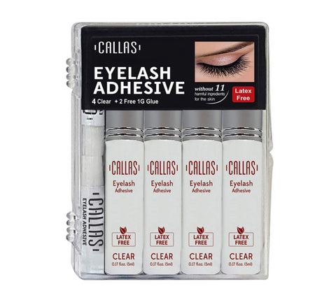 Callas Eyelash GLUE Adhesive Multi Package (Clear)