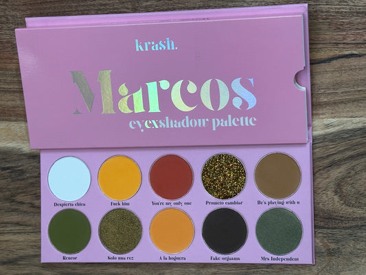 Marcos Krash Kosmetics Eye Shadow Palette