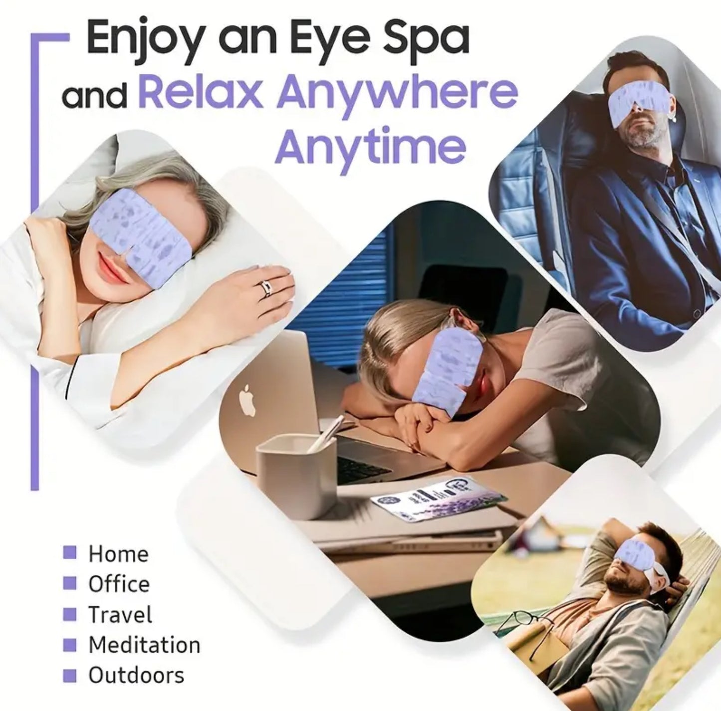 Lavender Steam Eye Mask