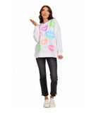 Colorful Lips SPARKLE SWEATSHIRT