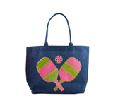 PICKLEBALL SPARKLE TOTE BAG