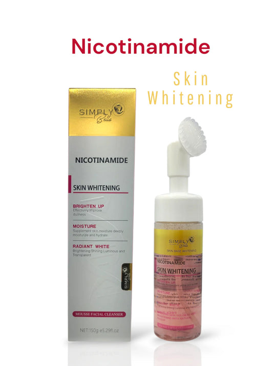 SIMPLY BELLA Nicotinamide Facial Cleanser - Skin Whitening 5.29oz