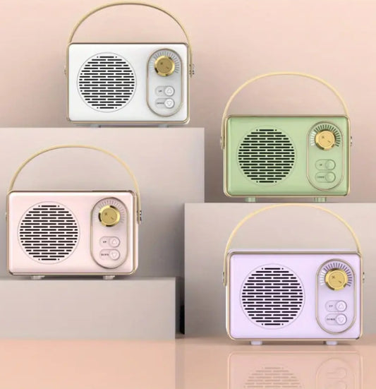 Retro mini speaker