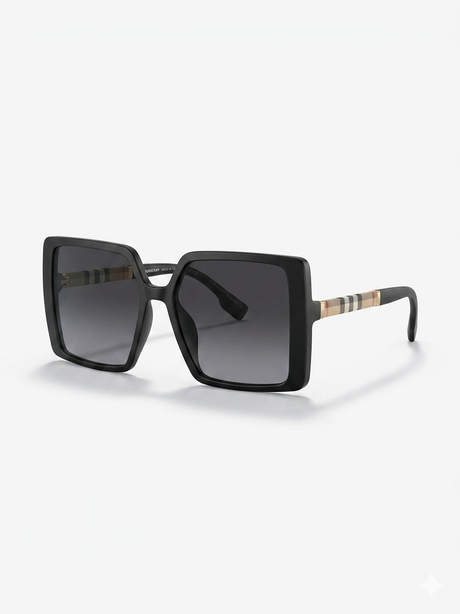 Burdy Oversized Sunglasses – UV400 Protection