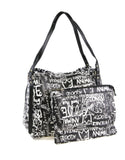 BECKY Graffiti TOTE Bag and Pouch SET