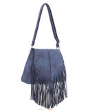 Soft Leather Fringe HOBO/Crossbody bag SJ20308 STONE