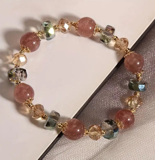 Elegant & Cute Style, Colorful Beaded Bracelet