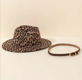 Vintage Fedora Leopard HAT